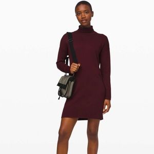 Lululemon garnet softer still dress